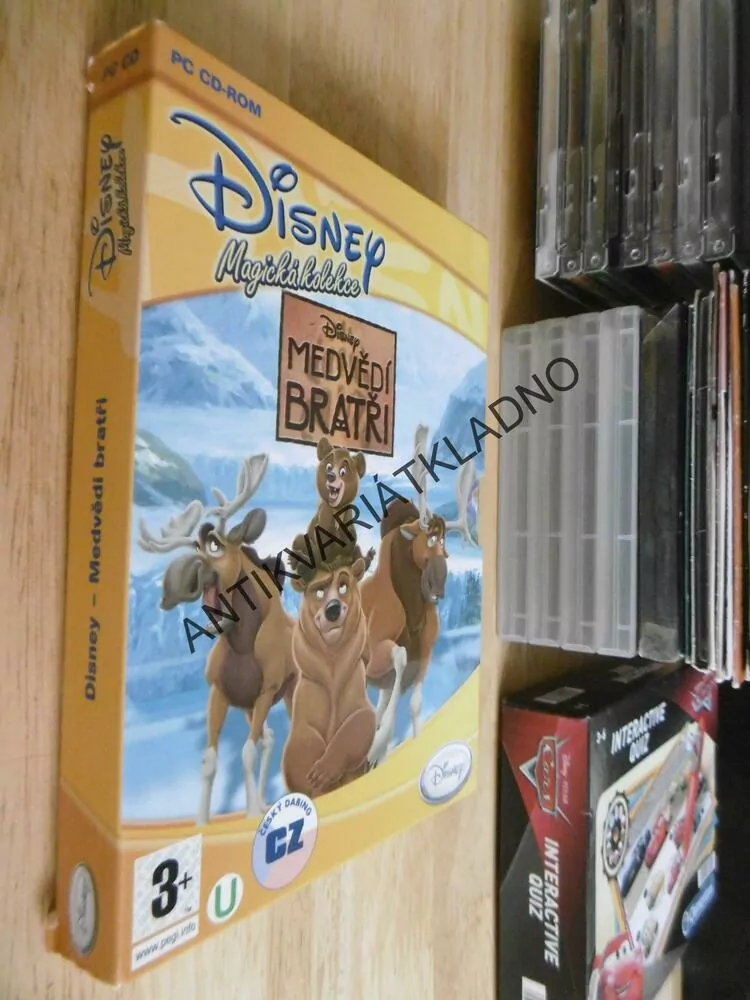 MEDVĚDÍ BRATŘI, DVD FILM