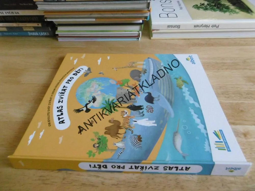ATLAS ZVÍŘAT PRO DĚTI, **an
