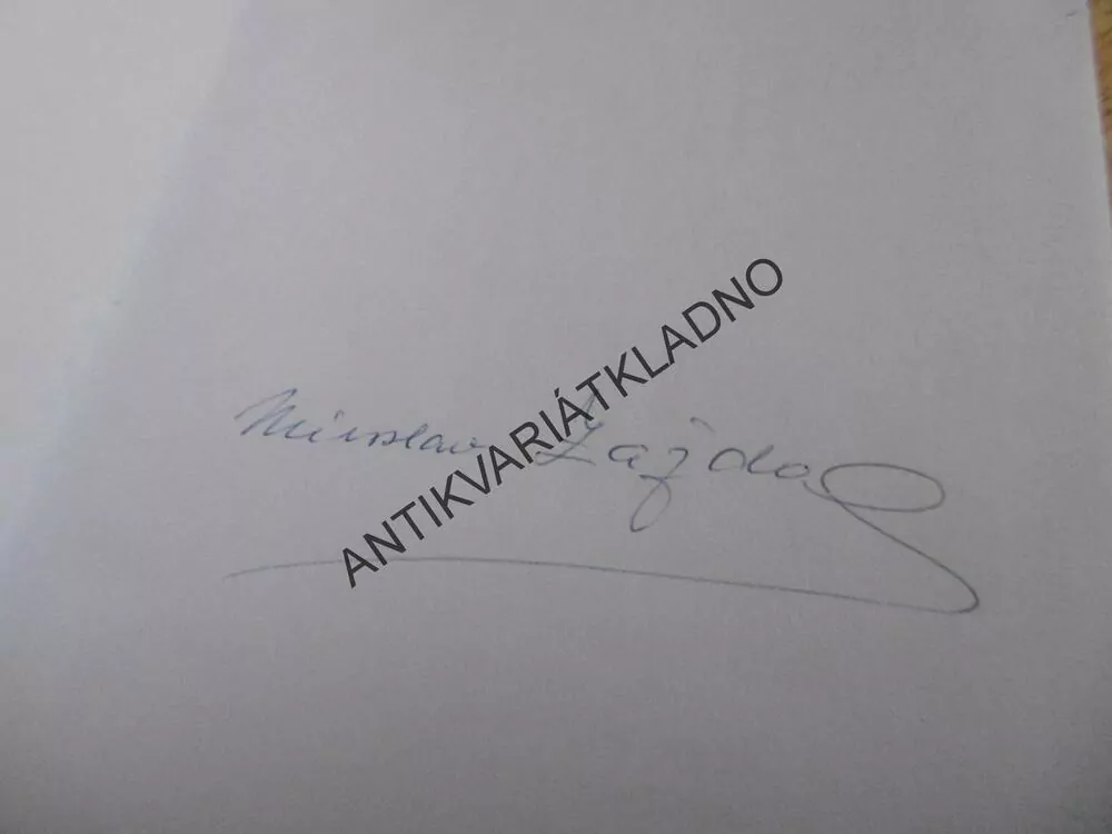 CESTA K NESMRTELNOSTI, MIROSLAV ZAJDA - AUTOGRAM, **an