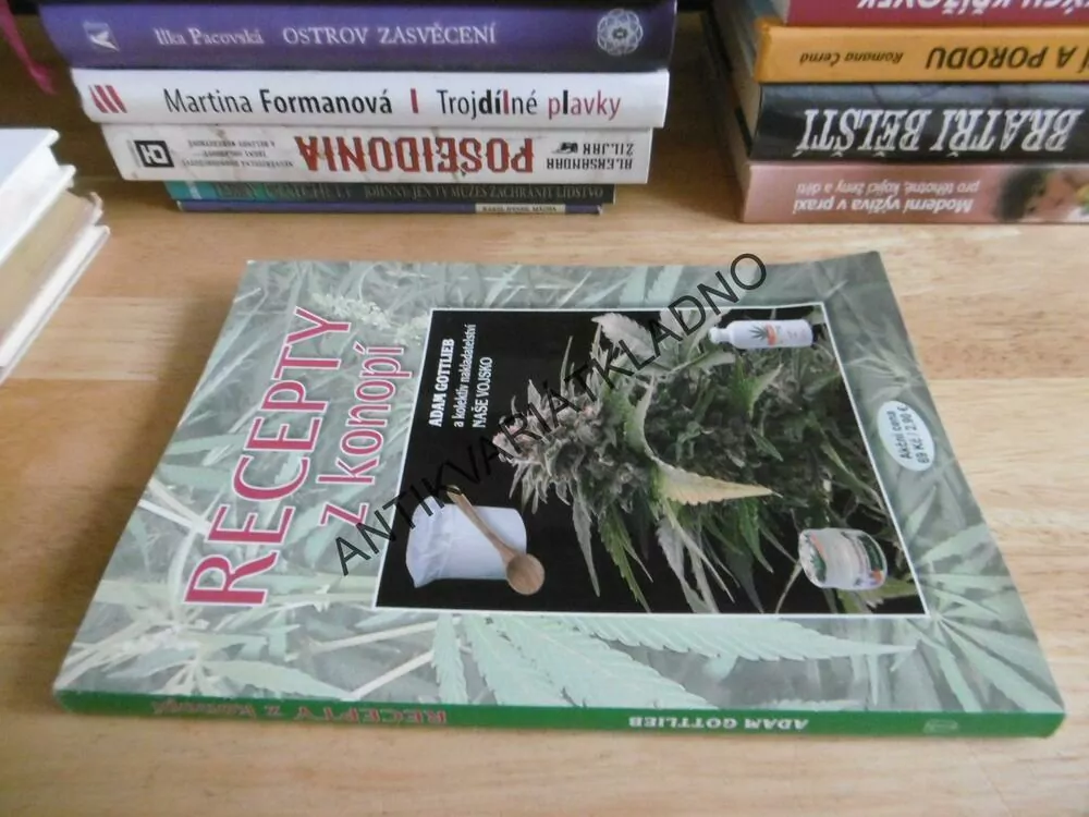 RECEPTY Z KONOPÍ, LÉČEBNÝ PROSTŘEDEK, ADAM GOTTLIEB, **an
