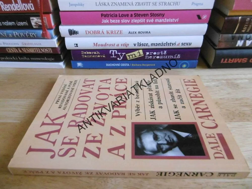JAK SE RADOVAT ZE ŽIVOTA A Z PRÁCE, DALE CARNEGIE, **an