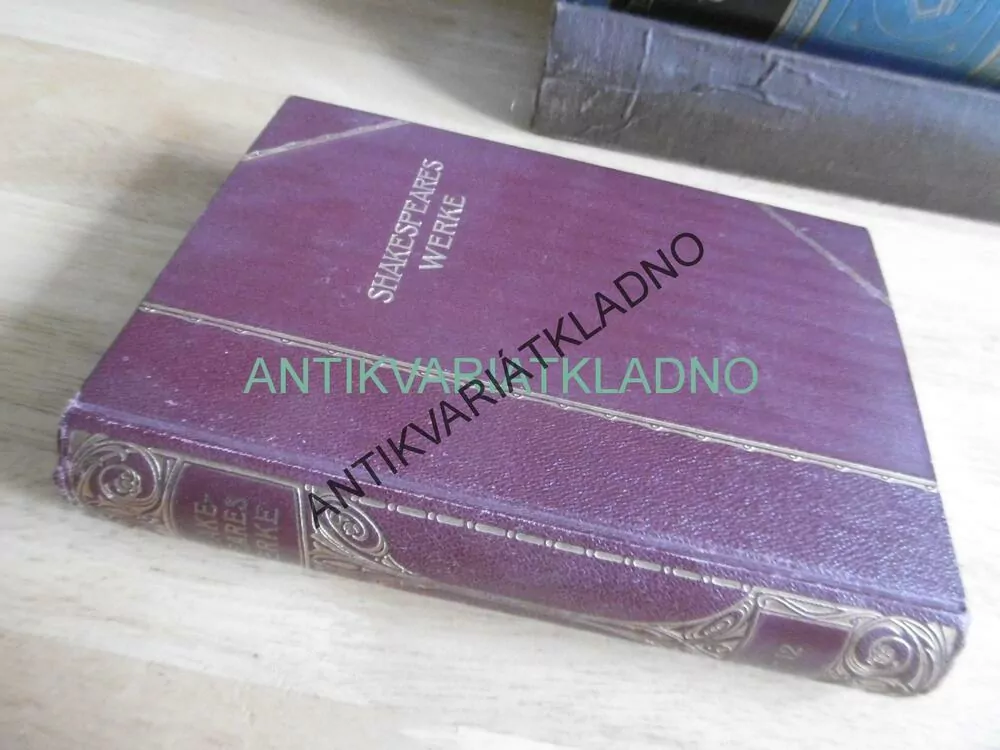 SHAKESPEARE, JEHO PRÁCE, NĚMECKY, **an