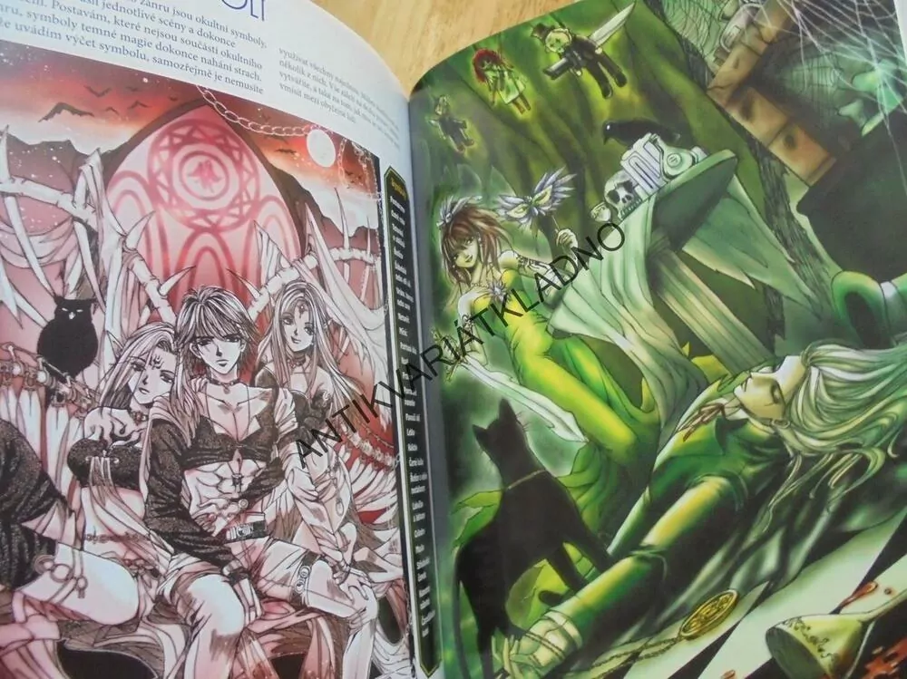 NAUČTE SE KRESLIT, MANGA, SVĚT HRŮZY A TEMNÉ MAGIE