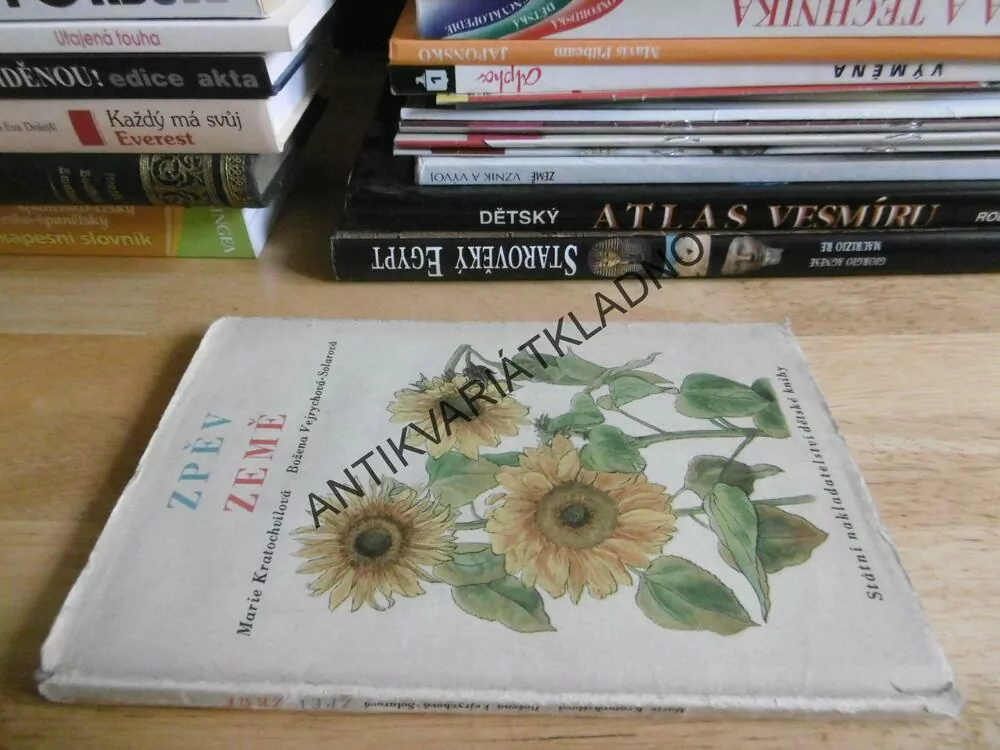 ZPĚV ZEMĚ, MARIE KRATZOCHVÁLOVÁ, VEJRYCHOVÁ, BÁSNIČKY, POEZIE