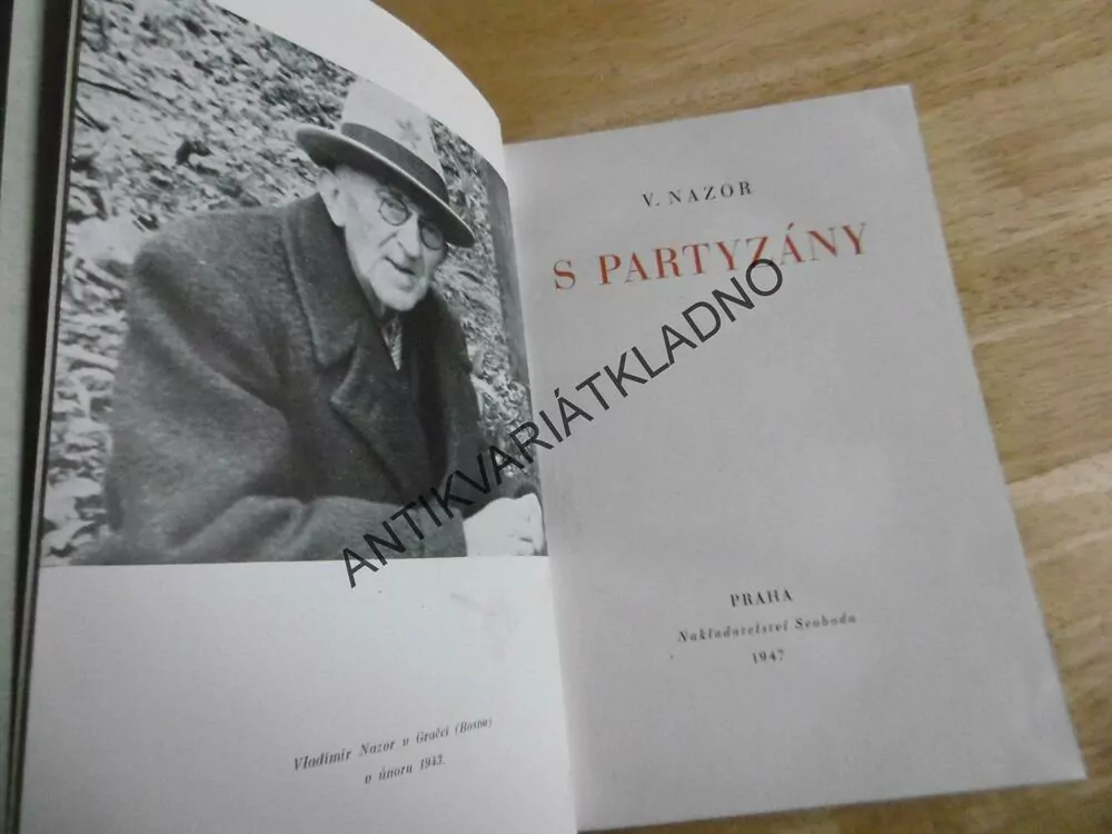 S PARTYZÁNY, V. NAZOR, 1947, **an
