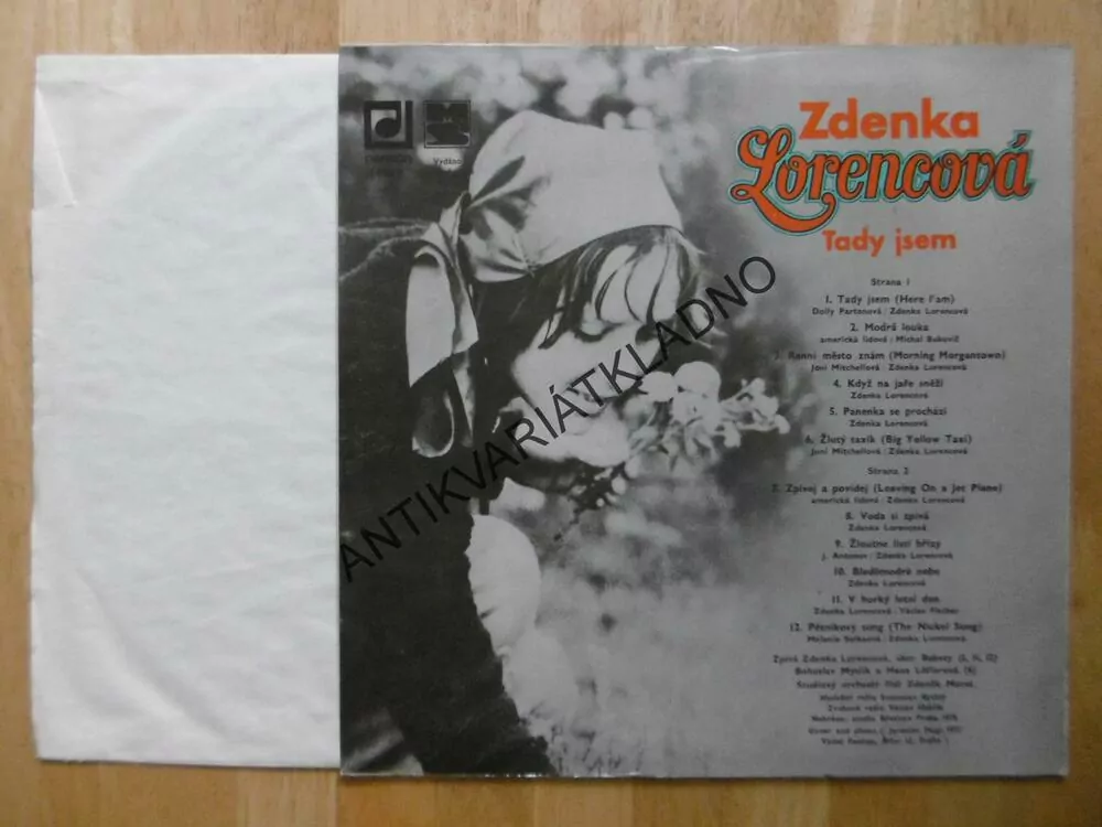 ZDENKA LORENCOVÁ, TADY JSEM