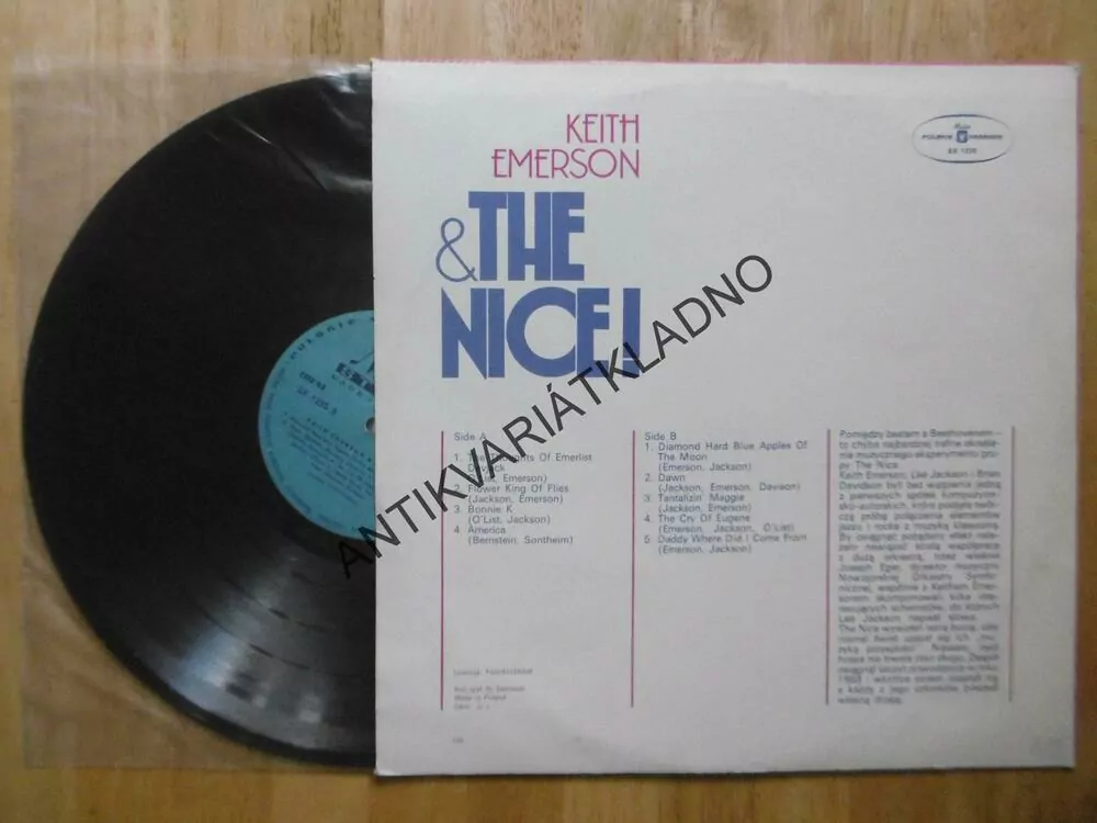 KEITH EMERSON AND THE NICE!, LP
