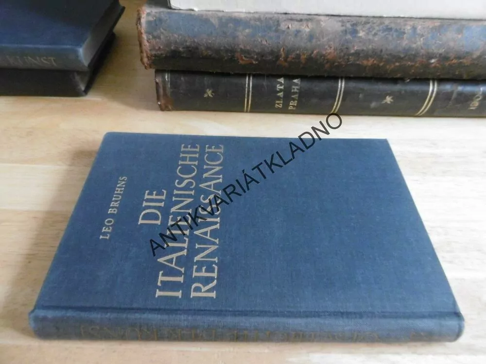 DIE ITALIENISCHE RENAISSANCE, LEO BRUHNS, NĚMECKY, **an