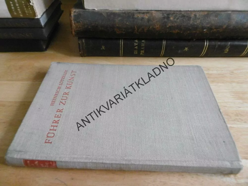 FÜHRER ZUR KUNST, HEIRICH LÜTZELER, NĚMECKY, **an