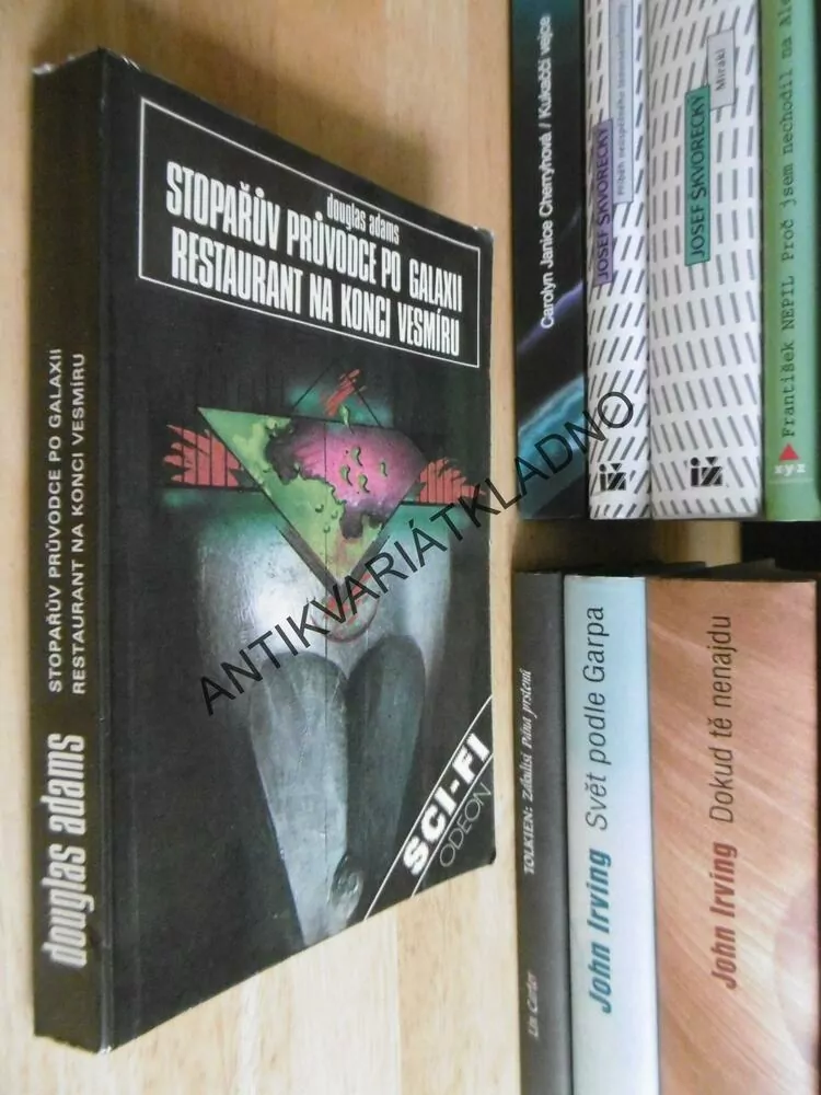 STOPAŘŮV PRŮVODCE PO GALAXII, RESTAURANT NA KONCI VESMÍRU, DOUGLAS ADAMS, SCI-FI, **an