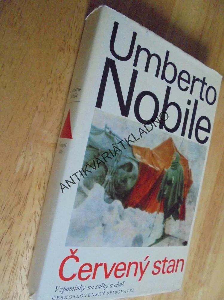 ČERVENÝ STAN, UMBERTO NOBILE, LETECTVÍ, LETEC