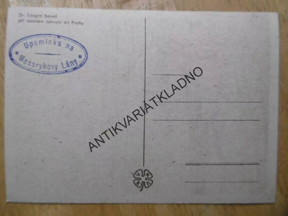 PREZIDENT DR. E. BENEŠ,