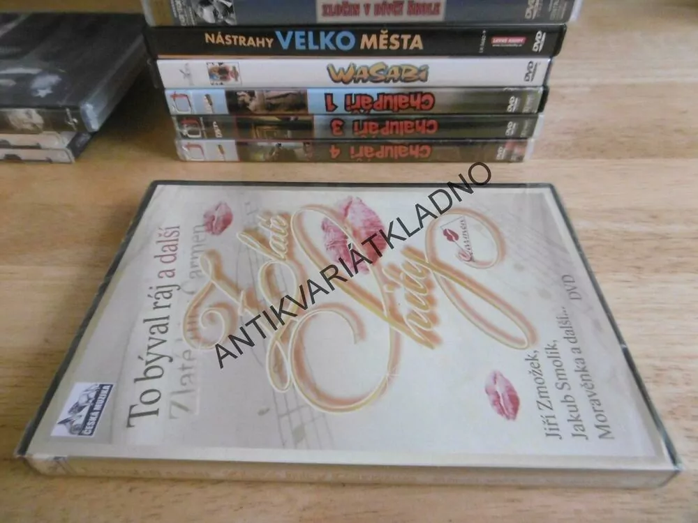 TO BÝVAL RÁJ A DALŠÍ, ZLATÉ HITY CARMEN, ZMOŽEK, SMOLÍK, MORAVĚNKA AJ. DVD HUDBA