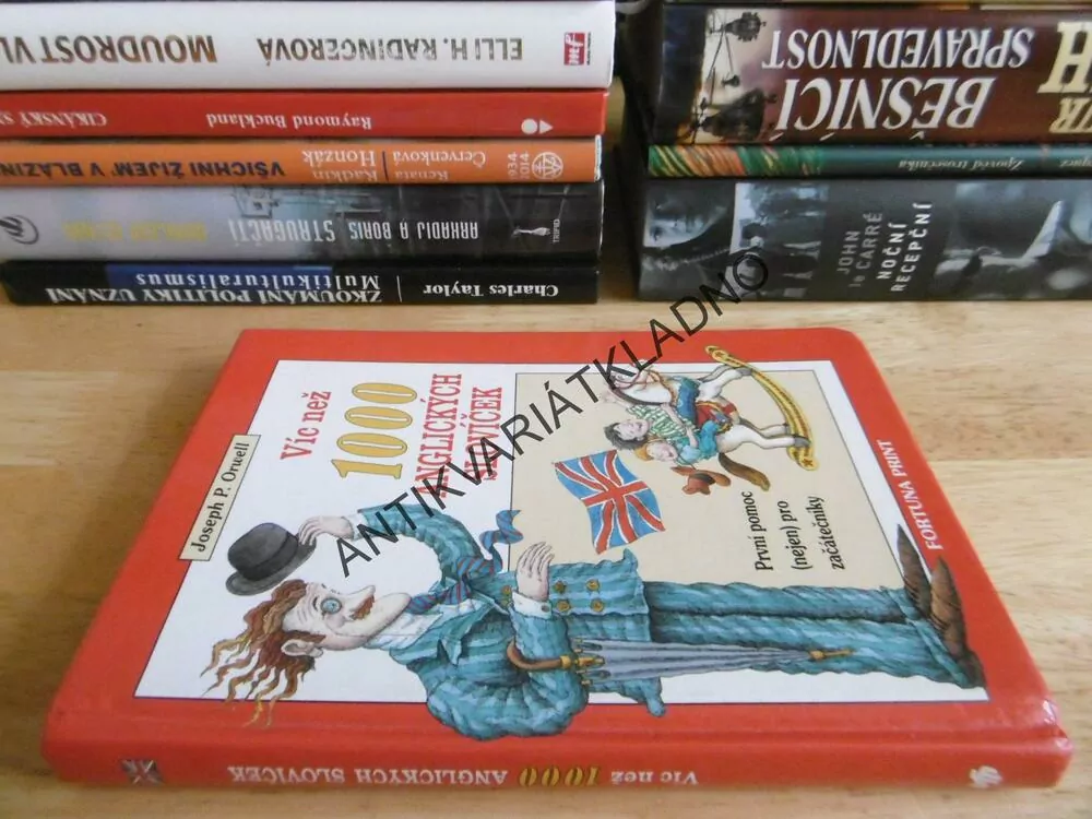 VÍC NEŽ 1000 ANGLICKÝCH SLOVÍČEK, JOSEPH R. ORWELL, ANGLICKY- ČESKY, **an