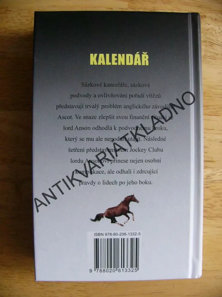 KALENDÁŘ, EDGAR WALLACE, **an