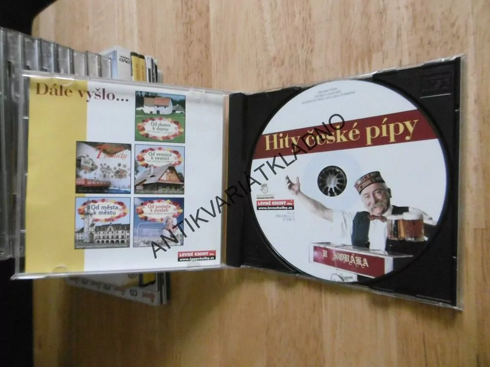 HITY ČESKÉ PÍPY, CD HUDBA
