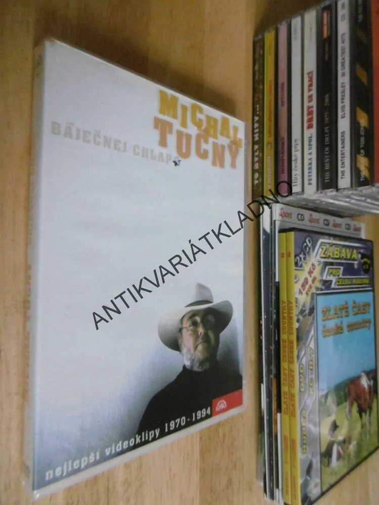 MICHAL TUČNÝ, BÁJEČNÝ CHLAP, DVD FILM HUDBA