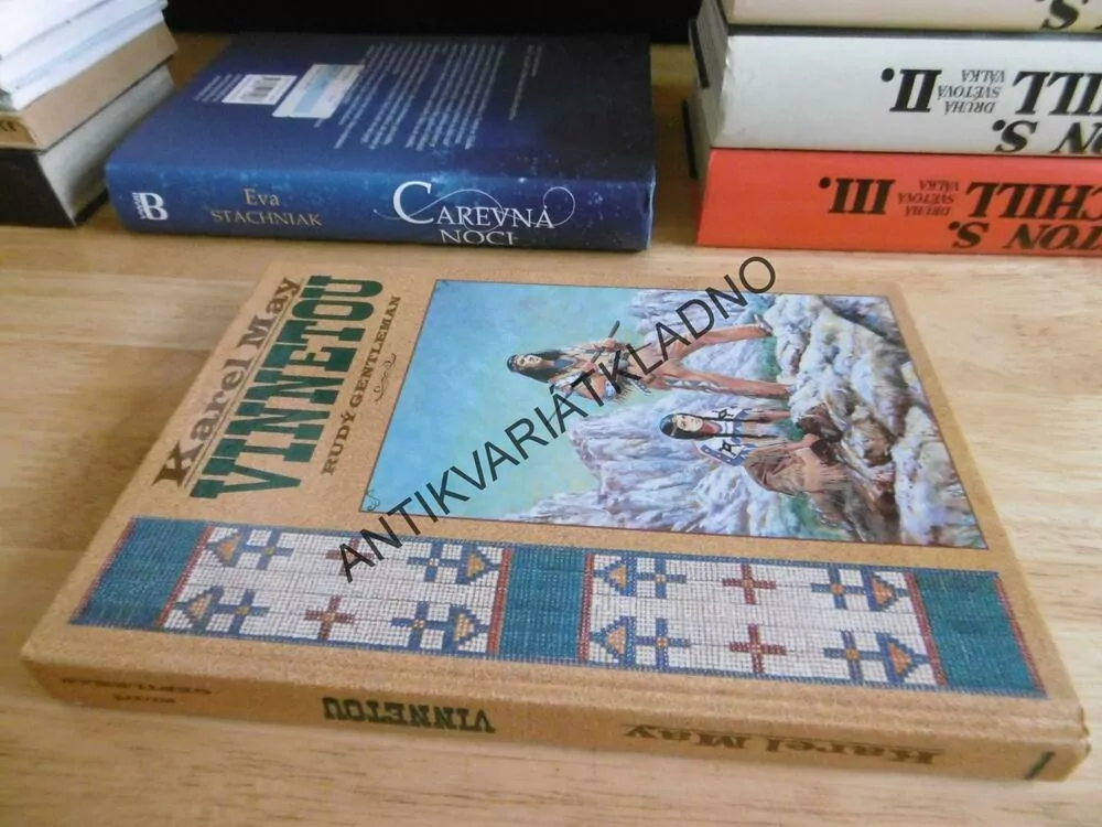 VINNETOU, RUDÝ GENTLEMAN, KAREL MAY, **an