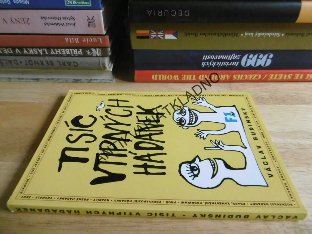 TISÍC VTIPNÝCH HÁDANEK, VÁCLAV BUDÍNSKÝ, **an