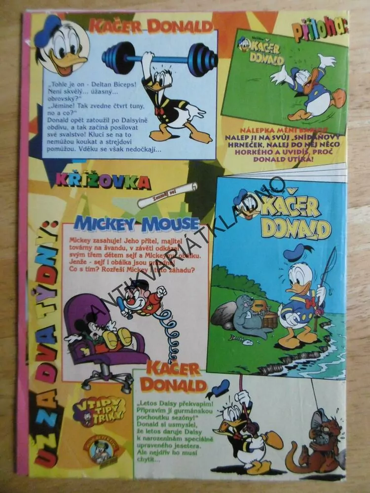 KAČER DONALD, 9/97, komiks DISNEY
