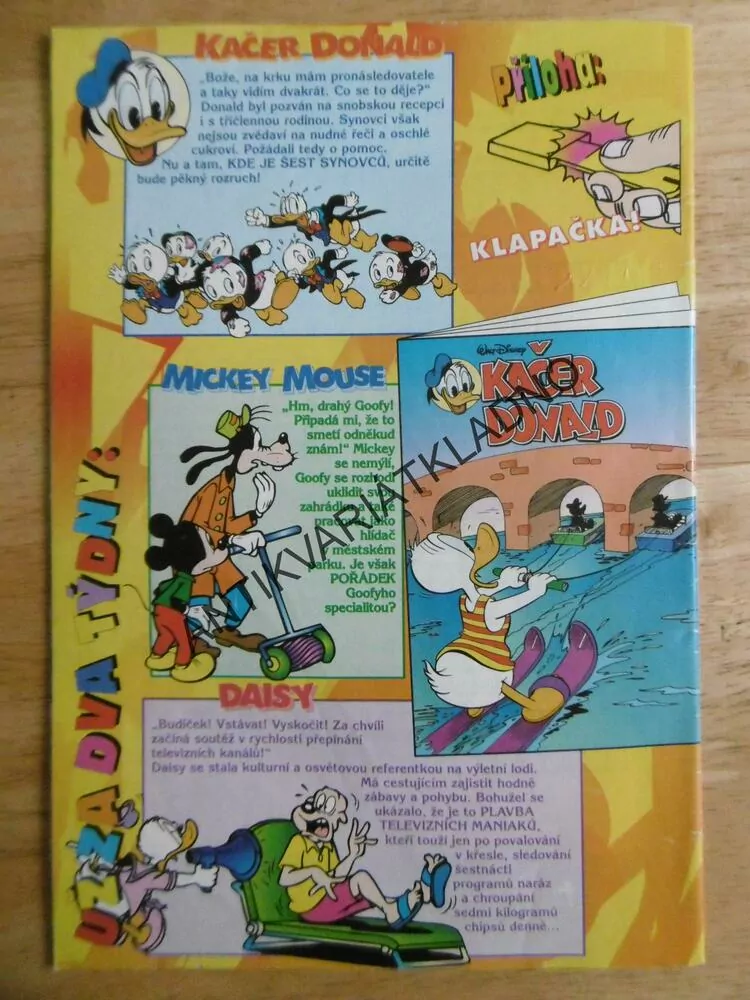 KAČER DONALD, 16/97, komiks DISNEY