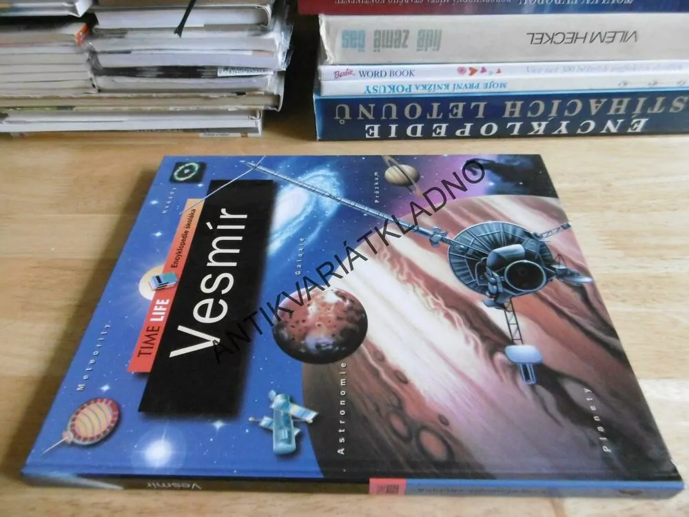 VESMÍR, METEORITY, HVĚZDY, GALAXIE, PLANETY, AJ., TIME LIFE, ENCYKLOPEDIE ŠKOLÁKA, **an