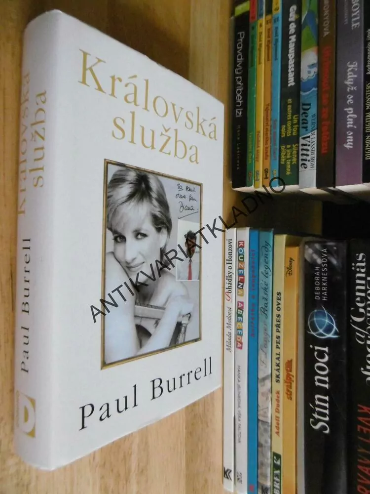 KRÁLOVSKÁ SLUŽBA, PAUL BURRELL, PRINCEZNA DIANA, **an
