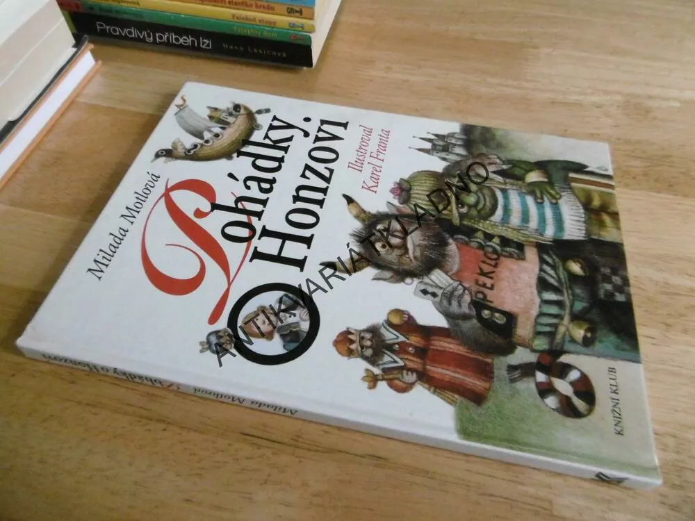 POHÁDKY O HONZOVI, MILADA MOTLOVÁ, KAREL FRANTA, **an