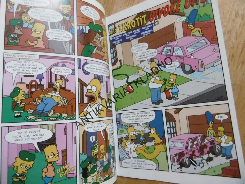 SIMPSONOVI, BART SIMPSON, KOMIKS, 8/2014