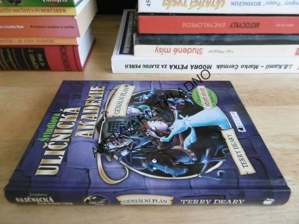 ŠVINDLOVA ULIČNICKÁ AKADEMIE, GENIÁLNÍ PLÁN, TERRY DEARY, **an
