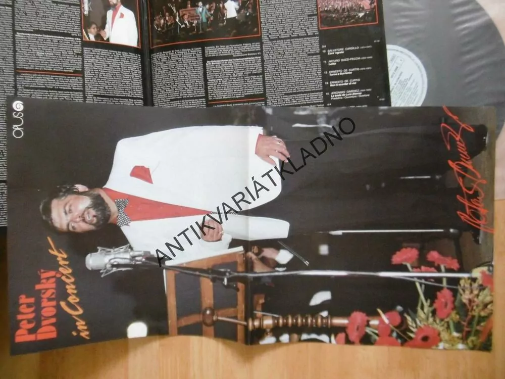 PETER DVORSKÝ IN CONCERT, ONDREJ LENARD, VČ. PLAKÁTU, 2 XLP