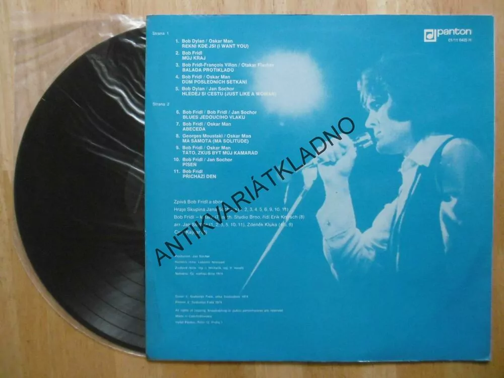 BOB FRÍDL, ABECEDA, LP