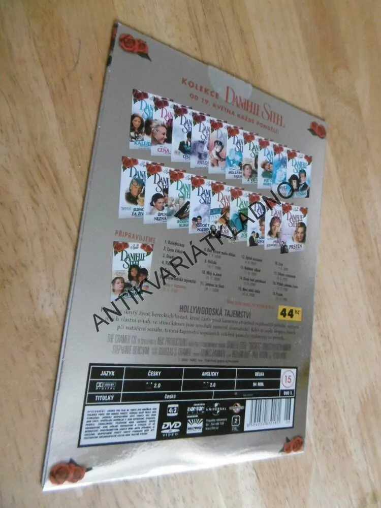 DANIELLE STEEL, HOLLYWOODSKÁ TAJEMSTVÍ, DVD FILM