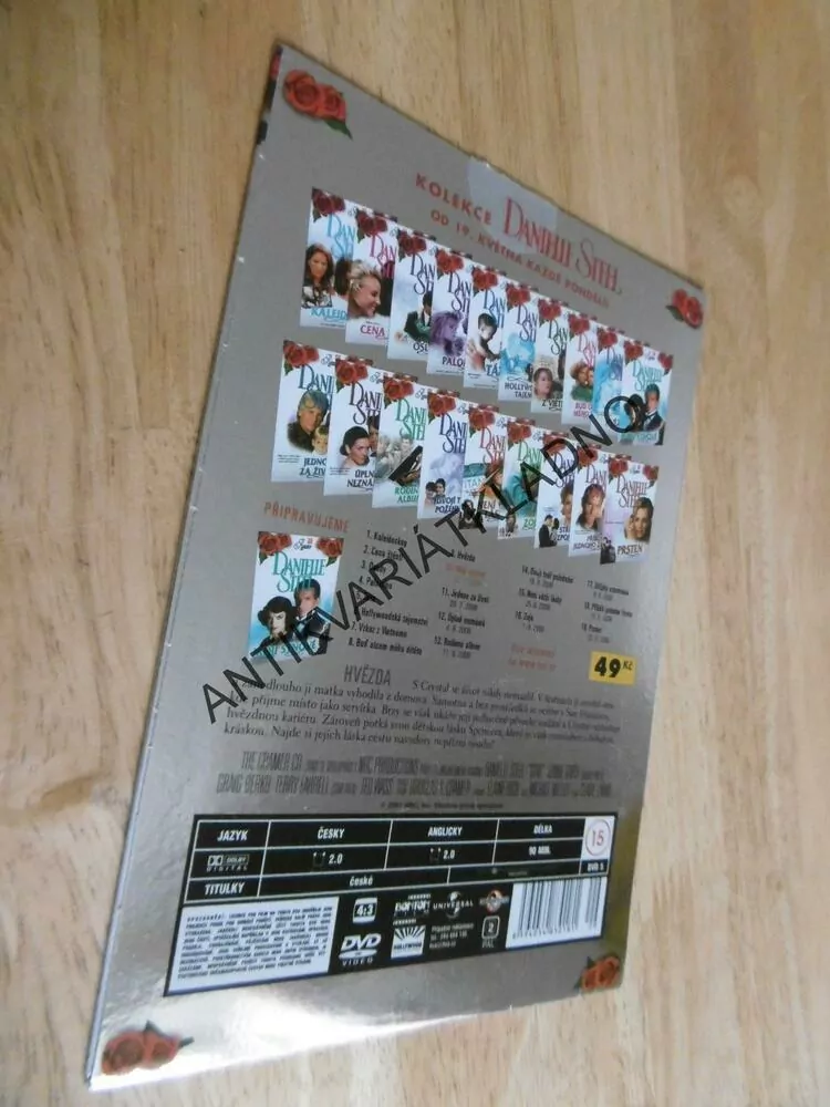 DANIELLE STEEL, HVĚZDA, DVD FILM