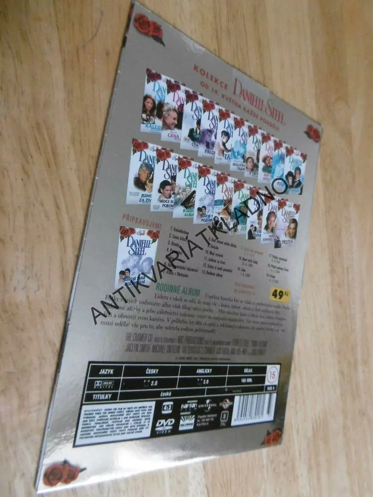 DANIELLE STEEL, RODINNÉ ALBUM, DVD FILM