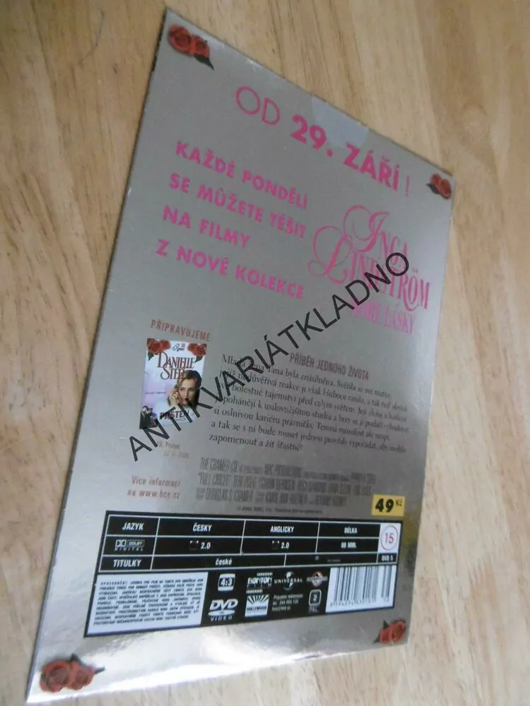 DANIELLE STEEL, PŘÍBĚH JEDNOHO ŽIVOTA, DVD FILM