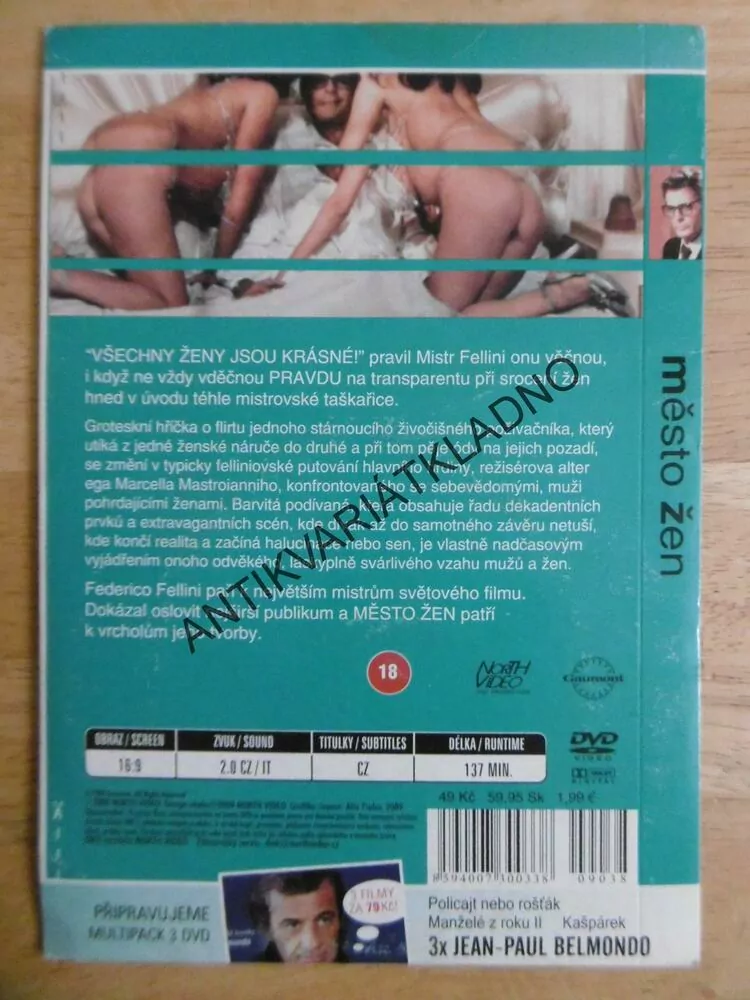 MĚSTO ŽEN, DVD FILM