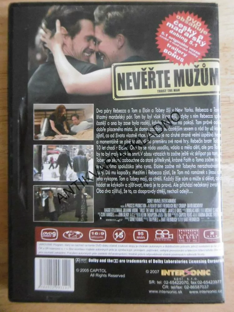 NEVĚŘTE MUŽŮM, DVD FILM