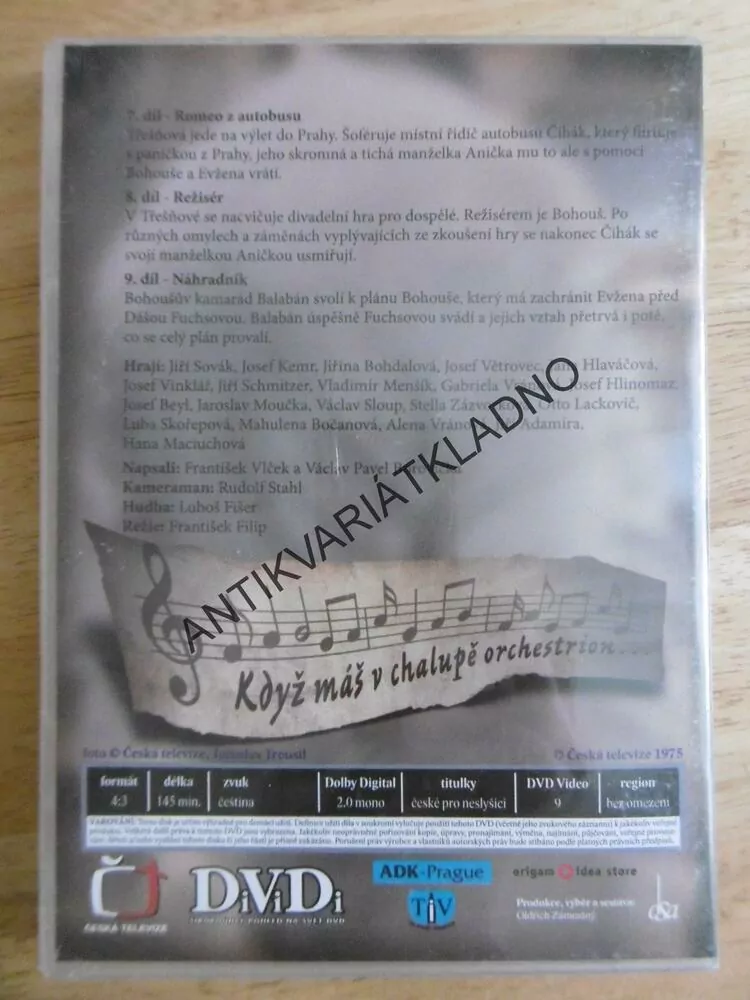 CHALUPÁŘI, 3., DVD FILM SERIÁL