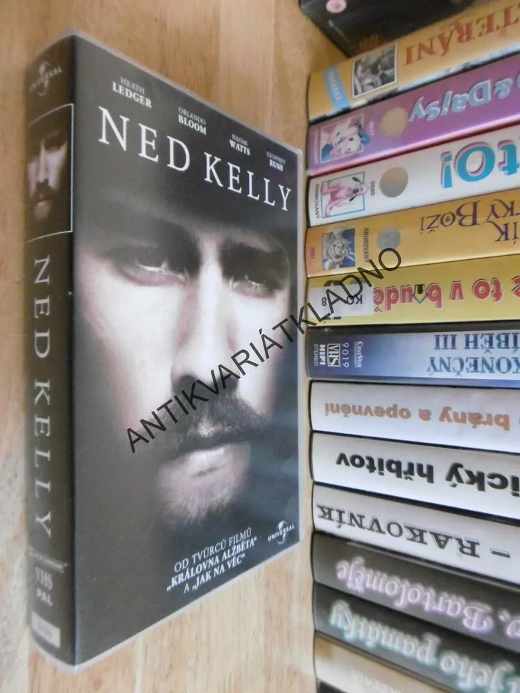 NED KELLY, HEATH LEDGER, NAOMI WATTS, ORLANDO BLOOM, VHS