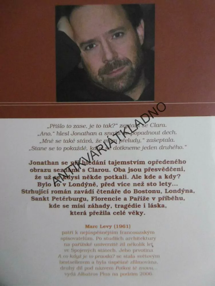 PŘÍŠTĚ, MARC LEVY, **an