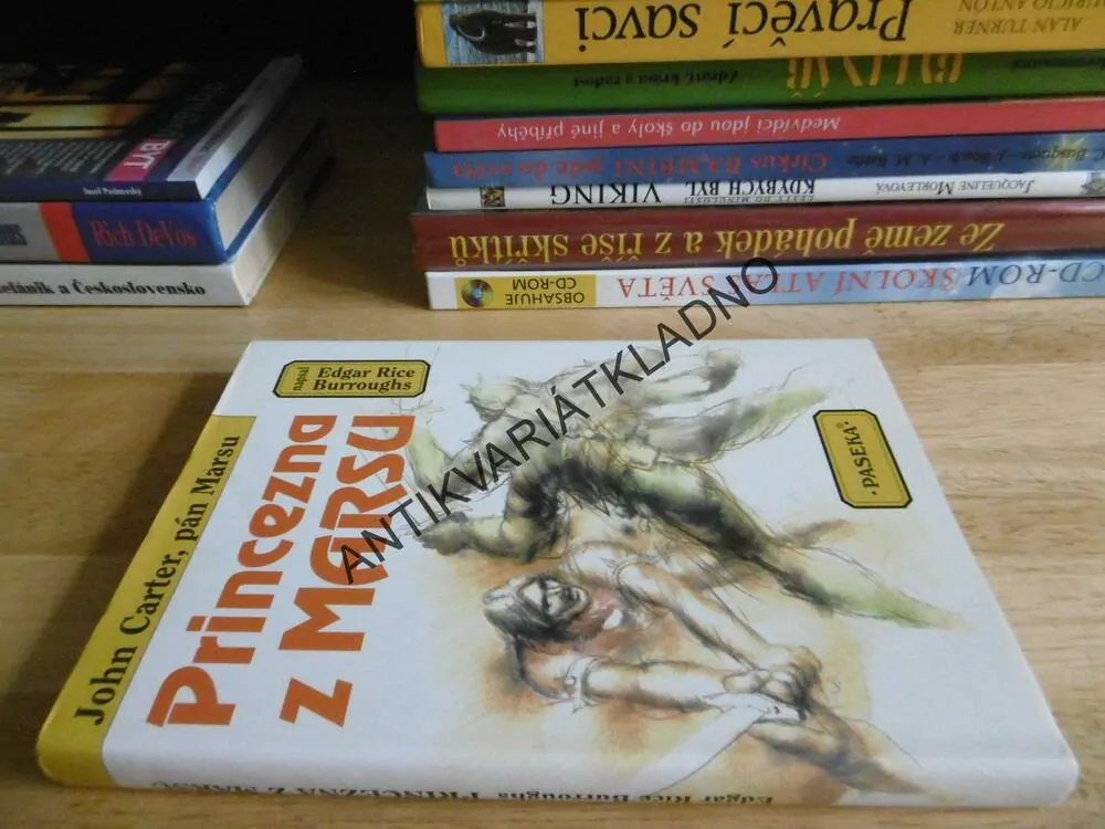 PRINCEZNA Z MARSU, JOHN CARTER PÁN MARSU, EDGAR RICE BURROUGHS, **an