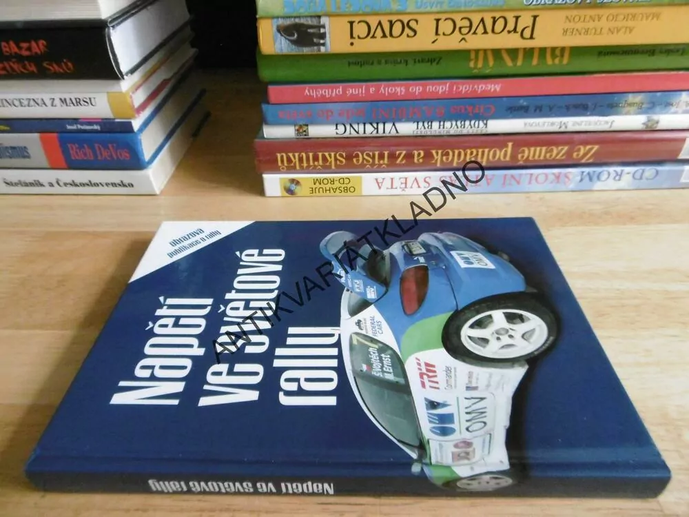 NAPĚTÍ VE SVĚTOVÉ RALLY, RALLYE, OBRAZOVÁ PUBLIKACE O RALLY, **an