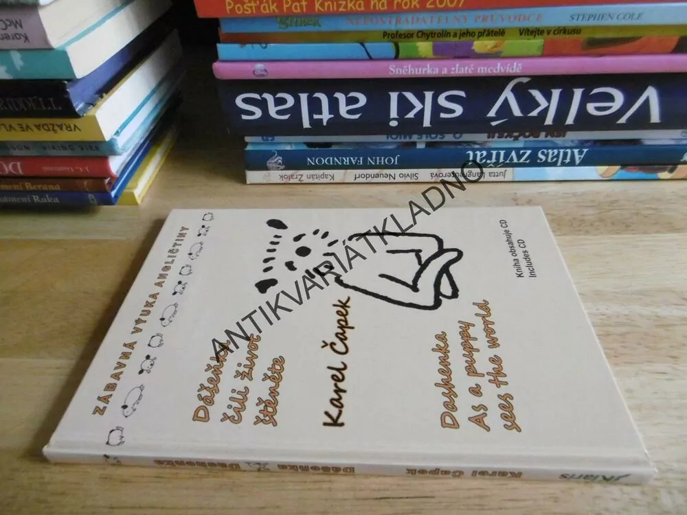 DÁŠENKA ČILI ŽIVOT ŠTĚNĚTE, KAREL ČAPEK, VÝUKA ANGLIČTINY, BEZ CD, **an