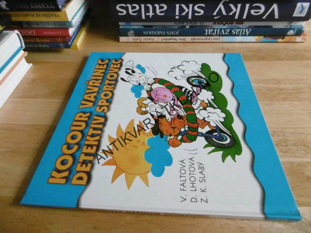 KOCOUR VAVŘINEC DETEKTIV SPORTOVEC, LHOTOVÁ, FALTOVÁ, KOMIKS, **an