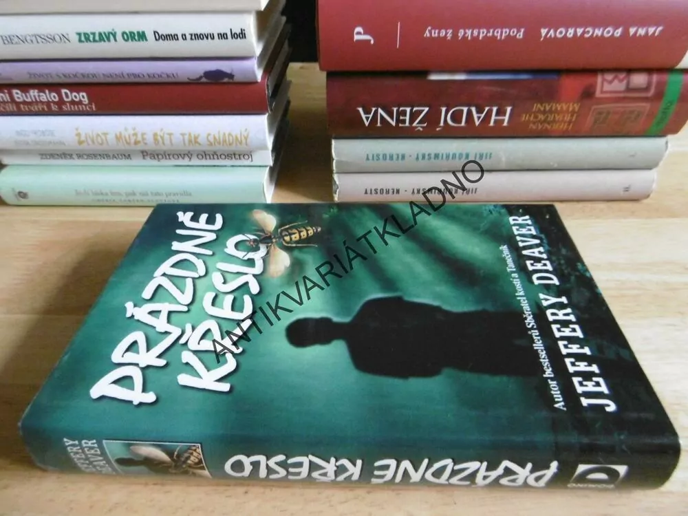 PRÁZDNÉ KŘESLO, JEFFERY DEAVER, **an