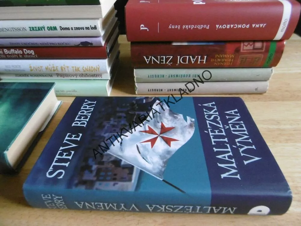 MALTÉZSKÁ VÝMĚNA, STEVE BERRY, **an