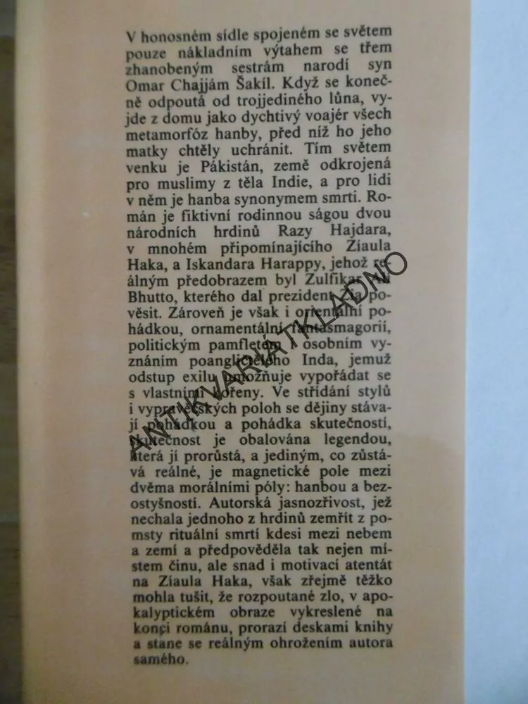 HANBA, SALMAN RUSHDIE, **an