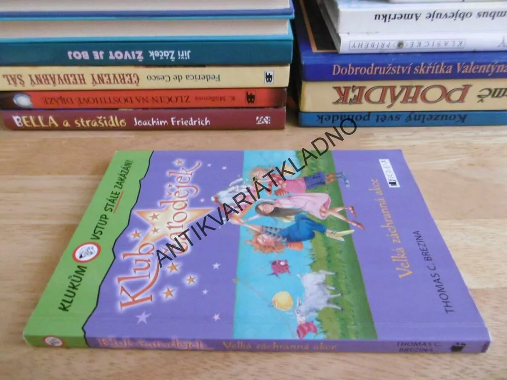 KLUB ČARODĚJEK, VELKÁ ZÁCHRANNÁ AKCE,THOMAS BREZINA, **an