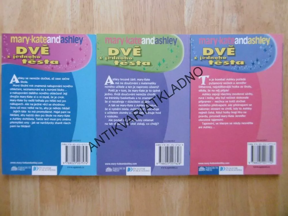 DVĚ Z JEDNOHO TĚSTA 1-3, MARY-KATE A ASHLEY OLSEN, **an